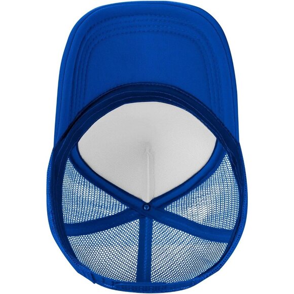 Unisex Blue Heart Beaver Love Hat Mesh Cap Adjustable Trucker Hat Baseball